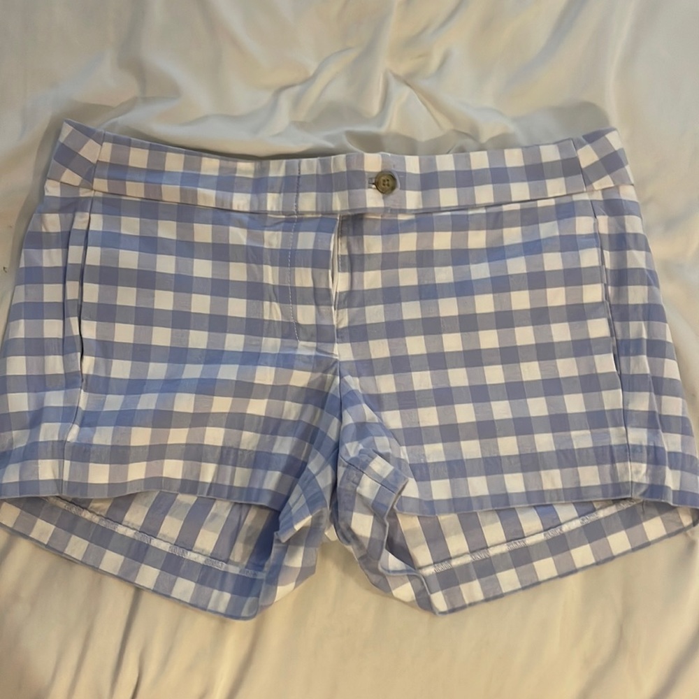 Adorable Gingham J Crew Shorts